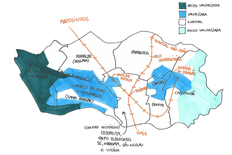 mapa freguesias